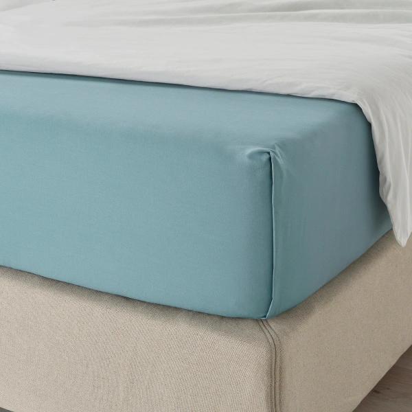 40501707 Простыня, голубой, 150x260 см