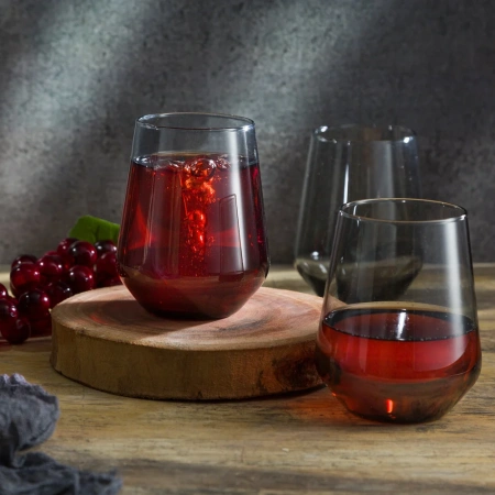 50082092 Стакан, серый, 425 мл, 4 шт