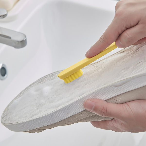 50567608 Щетка для чистки обуви, зеленый/желтый, 2 шт