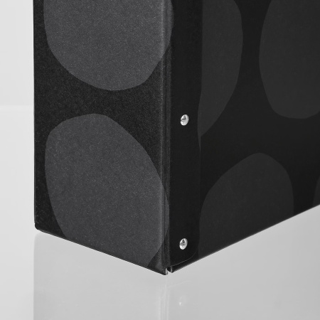 20595995 Подставка для журналов, узор круги / серый, 2 шт.