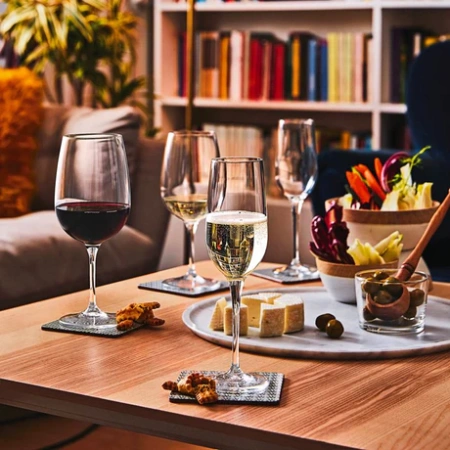 320750-6 Набор бокалов для вина XL, прозрачное стекло, 640 мл, 6 шт