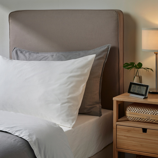 10357301 Наволочка, белый, 50x60 см, 2 шт.