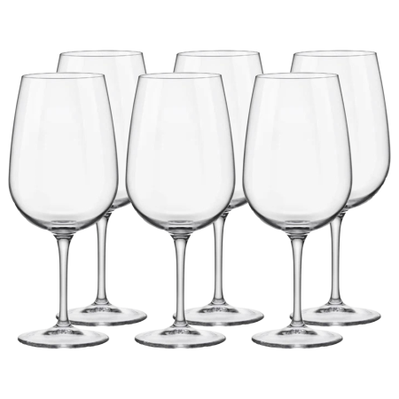320750-6 Набор бокалов для вина XL, прозрачное стекло, 640 мл, 6 шт