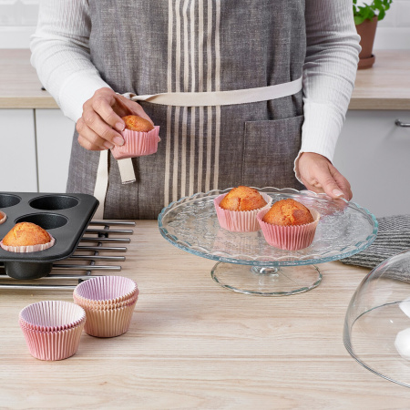 70570983 Формочка для выпечки, розовый, 65 шт.