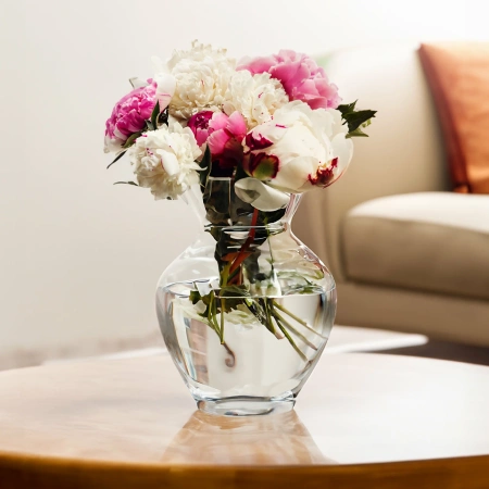 50048934 Ваза, прозрачный, 14,4 см