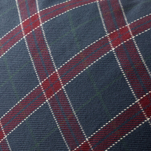 10416758 Чехол на подушку, синий/красный, 50x50 см