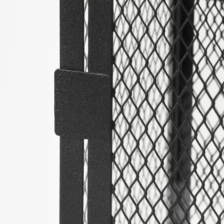 90559404 Фонарь для формовой свечи, д/дома/улицы антрацит, 34 см