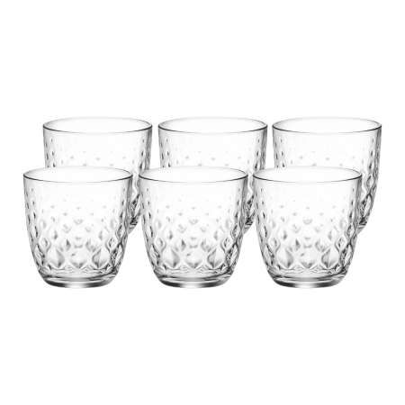 580212-6 Набор стаканов, прозрачное стекло, 295 мл, 6 шт