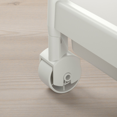 00471222 Тележка, белый, 54x18x71 см