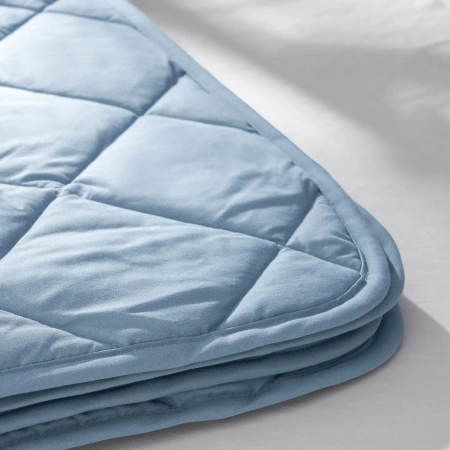 10544483 Одеяло легкое, голубой, 150x200 см