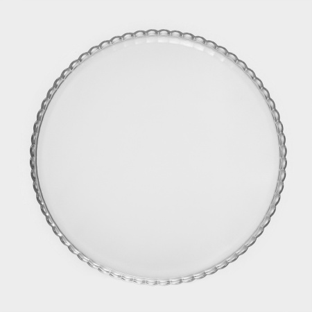 50033801 Блюдо сервировочное, прозрачный, 28 см