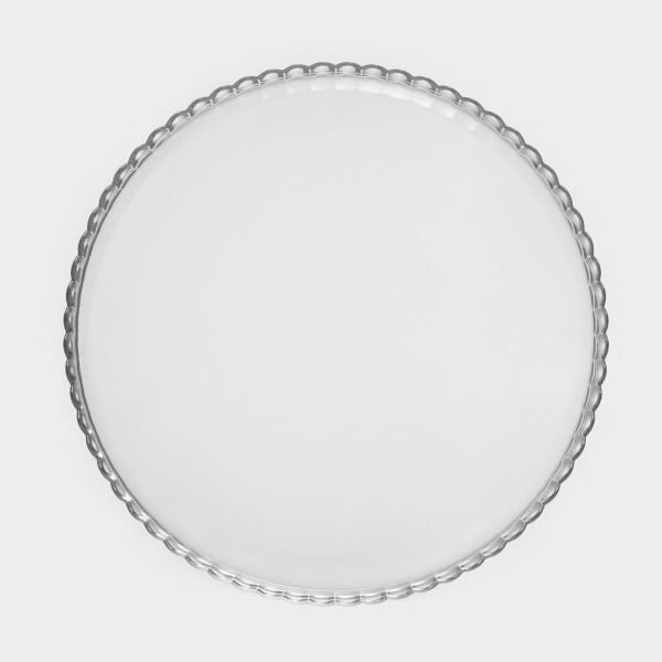 50033801 Блюдо сервировочное, прозрачный, 28 см