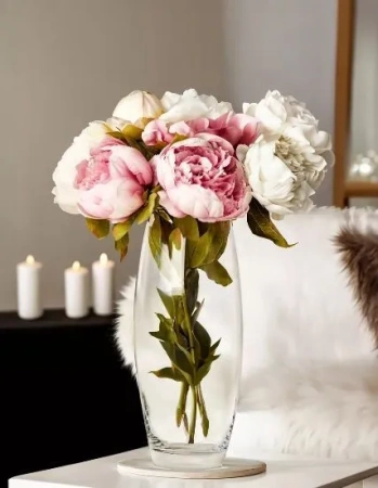 50019190 Ваза, прозрачный, 26 см