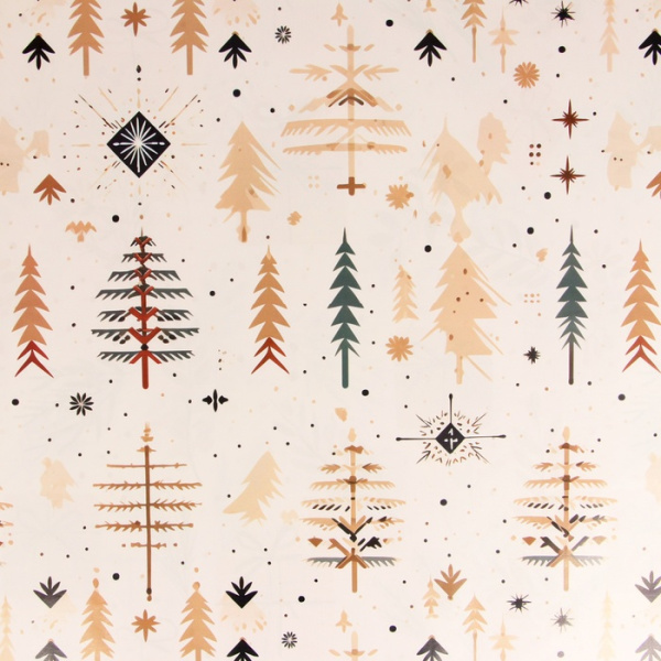 10549236 Бумага упаковочная "Подарок", глянец, двусторонняя, 1 лист, 80 г/м2 , 70 х 100 см