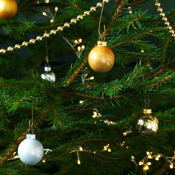 70498888 Украшение «шар», набор 25 шт., золотой