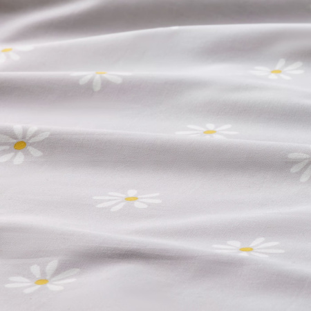 30508021 Пододеяльник и наволочка, разноцветный цветочный узор, 150x200 / 50x60 см