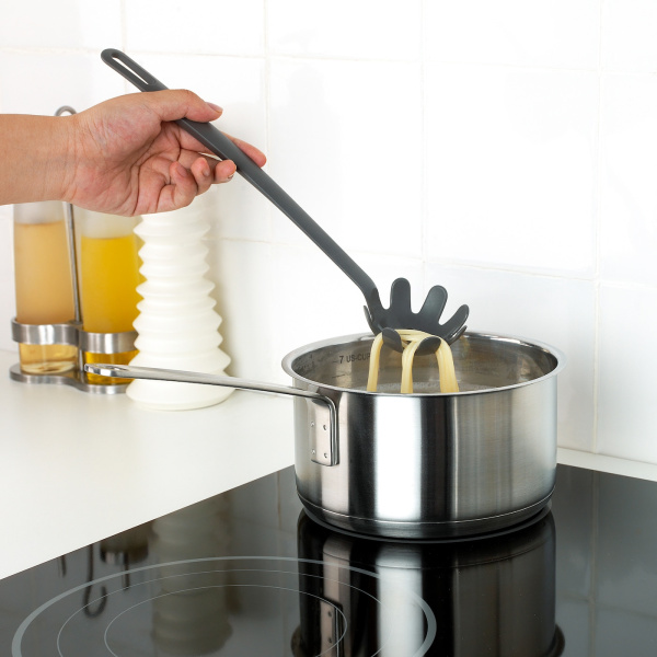 20392993 Ложка для спагетти, серый, 31 см