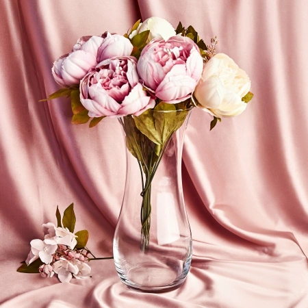 50069889 Ваза, прозрачный, 25.5 см