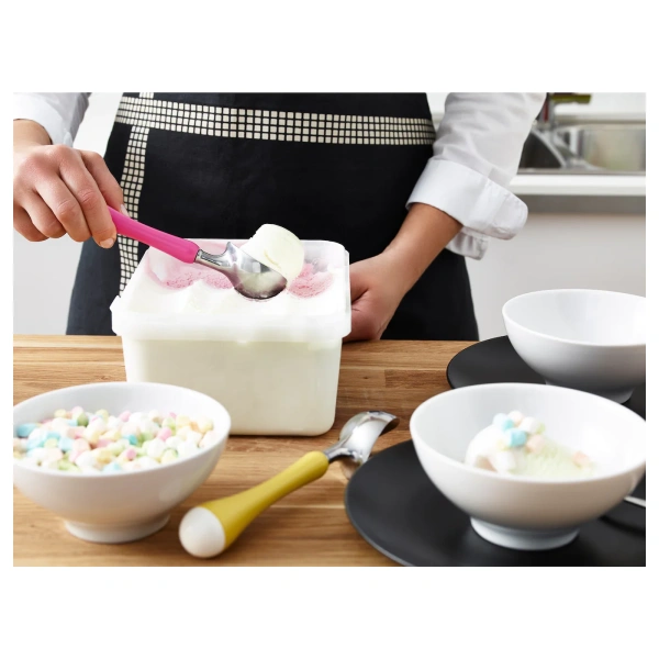 90208246 Ложка для мороженого, желтый/зеленый/синий/розовый