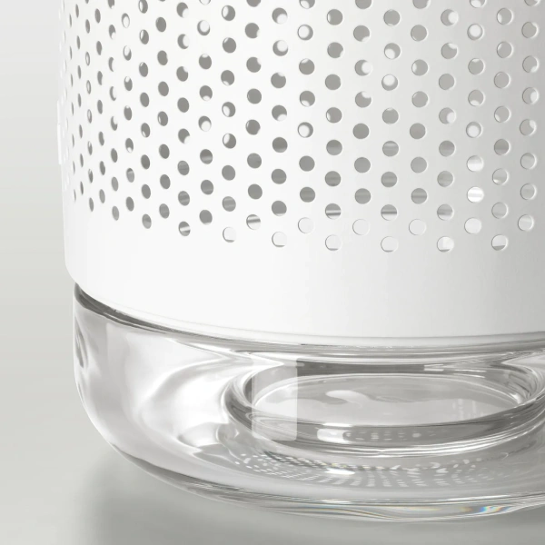 50416049 Фонарь для формовой свечи, белый, 40 см