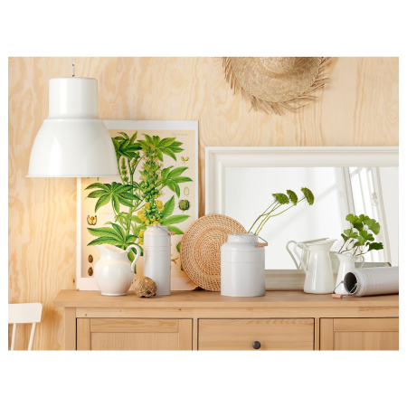 10148464  Ваза / кувшин, белый, 16 см