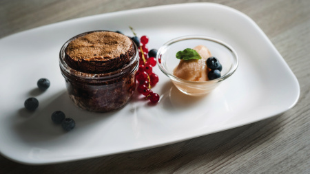 431241-1 Сервировочная тарелка, белый, 28х20 см