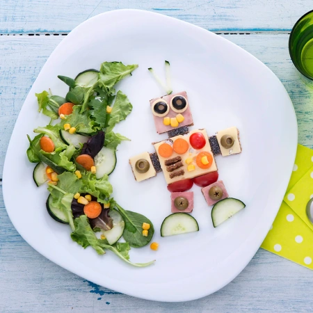 498860-6 Набор тарелок, белый, 27х27 см, 6 шт