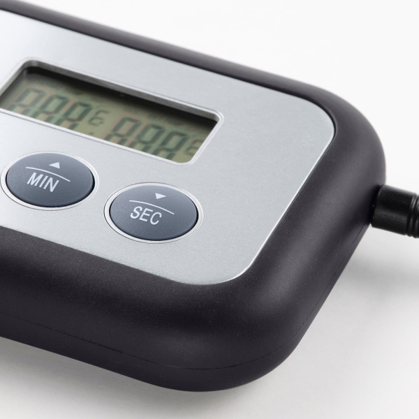 20103016 Термометр/таймер для мяса, цифровой черный