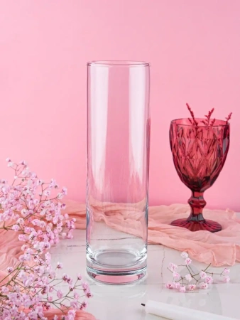 50019236 Ваза, прозрачный, 26.5 см