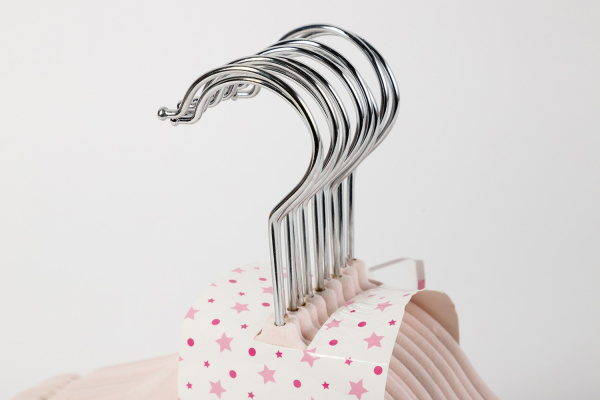 80330794 Плечики детские, розовый