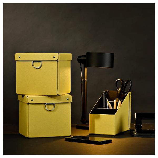 50595927 Настольный органайзер, желтый, 10х15 см