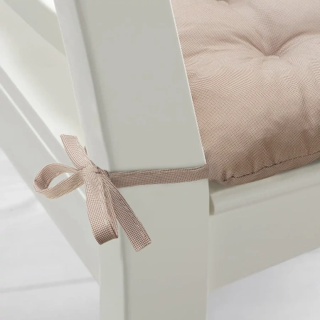 80490900 Подушка на стул, бежевый, 40x38x5.0 см