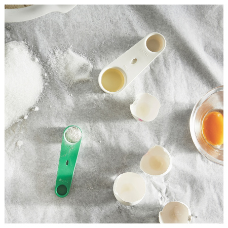 20521971 Мерные емкости, 2 штуки, кремовый/ярко-зеленый