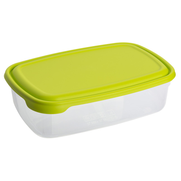 10552000 Контейнер с крышкой для продуктов, прямоугольн формы /пластик, 2 л