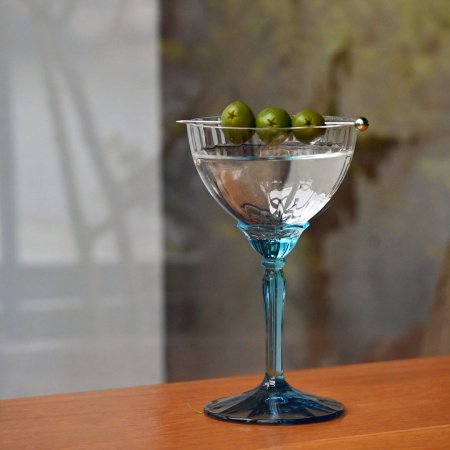 199420-4 Набор бокалов, прозрачное стекло, Lucent Blue, 240 мл, 4 шт