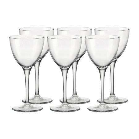 122113-6 Набор бокалов для коктейля Nick & Nora, прозрачное стекло, 155 мл, 6 шт