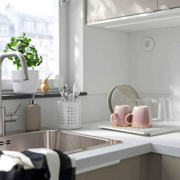 20605881 Сушилка для столовых приборов, белый, 13.5 см