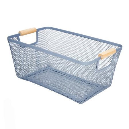 DA1841C Корзина с ручками, синий, 35 х 21,5 х 15 см