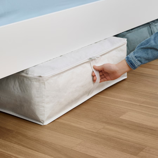 60573699 Сумка для хранения, белый, 62x53x19 см