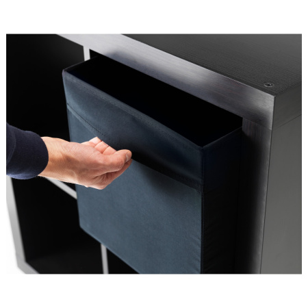 30219281 Коробка, черный, 33x38x33 см