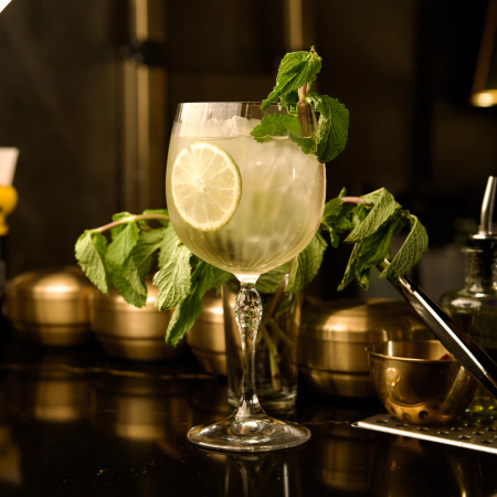 122128-4 Набор бокалов для коктейля (Джин-Тоник), прозрачное стекло, 740 мл, 4 шт