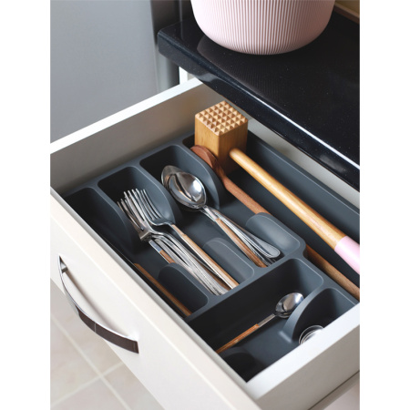 10533 Лоток для столовых приборов М, разные цвета, 38x29 см