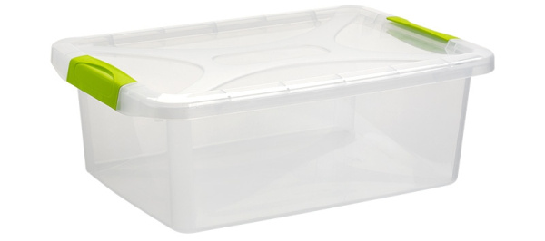 10291000 Контейнер с крышкой для хранения, разноцветный, 10л