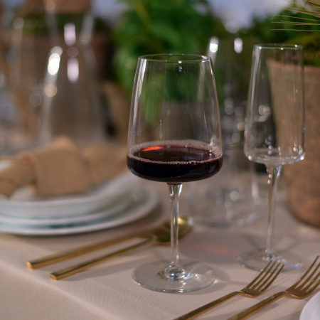 365748-6 Набор бокалов для вина, прозрачное стекло, 555 мл, 6 шт