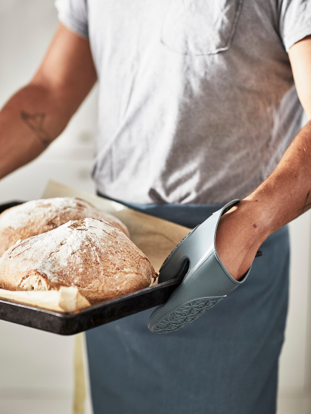 10464382 Варежка-прихватка, силикон/синий