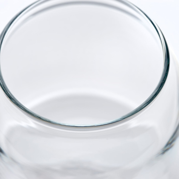 80522920 Ваза/подсвечник для греющей свечи, стекло, 10 см