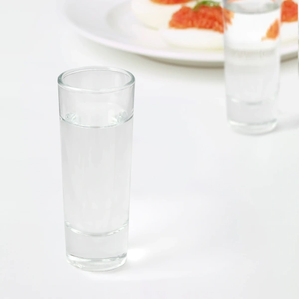 60410532 Стопка/рюмка, прозрачное стекло, 5 сл, 6 шт