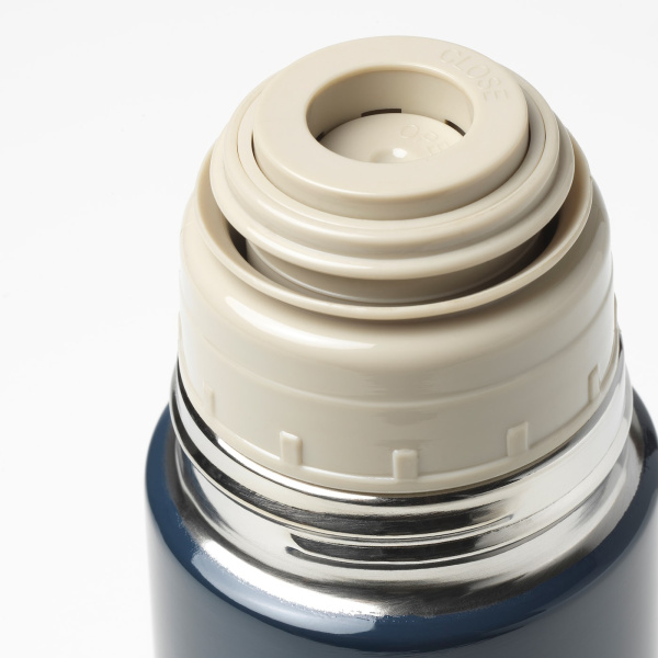 40450637 Стальной термос, синий, 0.5 л