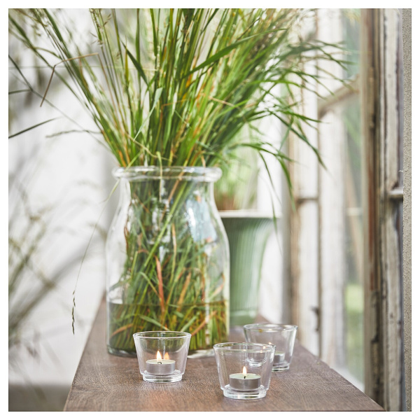 40504249 Свеча греющая ароматическая, свежая трава/светло-зеленый, 3,5 часа, 30 шт.