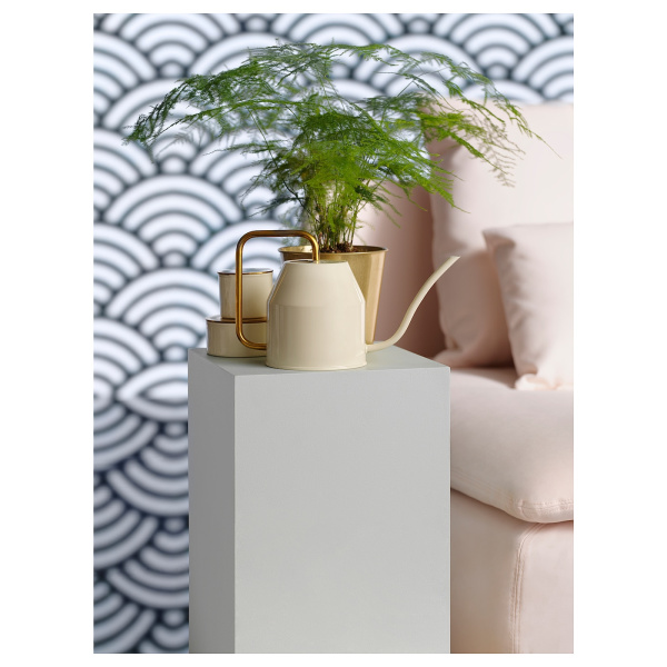 40394118 Лейка, слоновая кость/золотой, 0.9 л